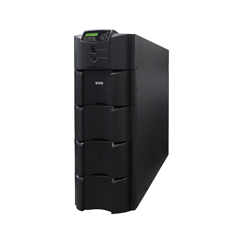 Nobreak SMS Sinus Double II Black 10KVA 8000W E220V S115V DB10000TIXL-BR-16BT